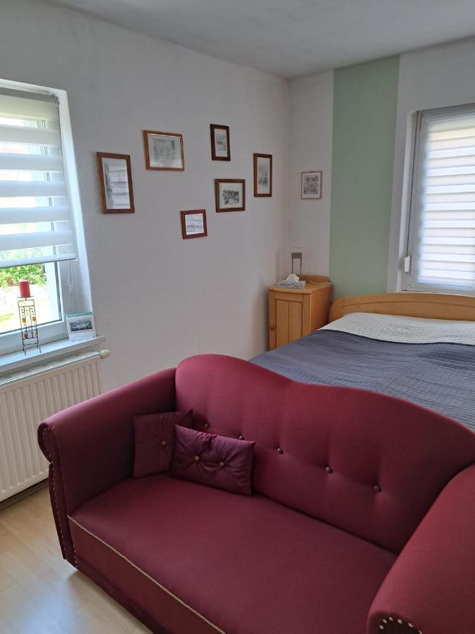 Ferienwohnung Rosengarten Ballenstedt Dış mekan fotoğraf